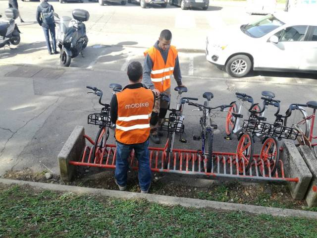 mobike a Scandicci