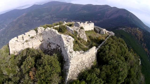 Monte Verruca, la fortezza