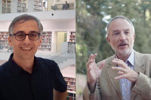 Da sinistra: Piero Martin e Stefano Mancuso. (Foto da Comune di Poggibonsi).