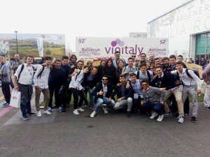 classi quinte Enologia 'B.Ricasoli' Siena a Vinitaly