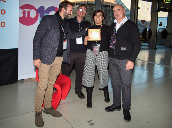 Premiazione Festasaggia, Fortezza da Basso, Firenze. (Foto da parco nazionale Foreste casentinesi).