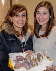 Le ricercatrici Isabella Taglieri (a sinistra) e Anna Valentina Luparelli