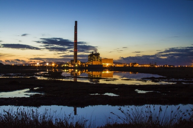 La centrale di Piombino Torre del Sale (foto Enel)