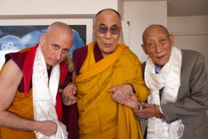 Nick Vreeland con il Dalai Lama