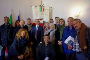 La delegazione tunisina in visita a Capannori