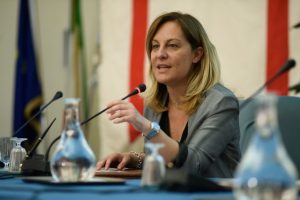 L'assessore regionale all'Ambiente Federica Fratoni (foto Regione Toscana)