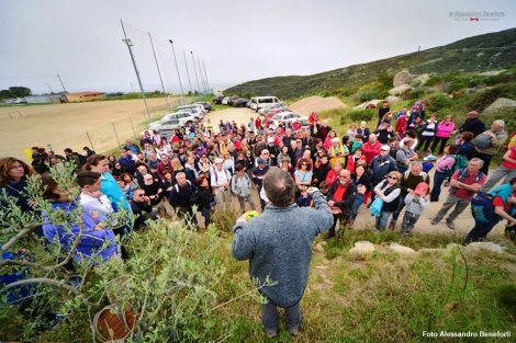 L'arrivo dei partecipanti (foto di Alessandro Beneforti)