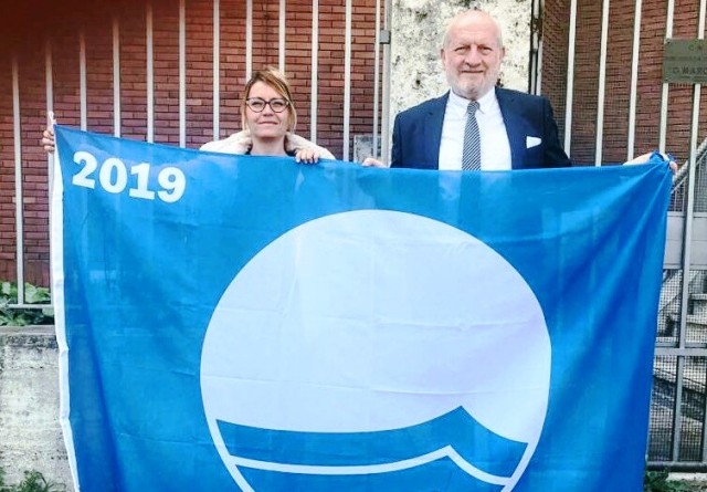 Il sindaco di Castiglione della Pescaia Giancarlo Farnetani e la vicesindaca Elena Nappi