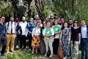 Orto Botanico di Roma, 12 giugno: foto di gruppo dei partecipanti al convegno "Liberi dai pesticidi"