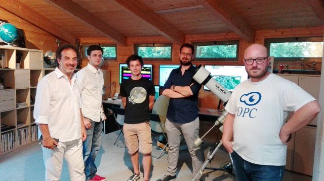 Il team dell'Osservatorio polifunzionale del Chianti