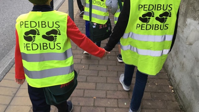 Foto dalla pagina Facebook di Pedibus Montespertoli