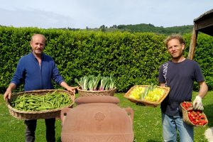 Da sinistra Fabrizio e Giuliano Faffini