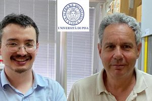 Da sinistra Joachim Langeneck e Claudio Lardicci (Foto Università di Pisa)