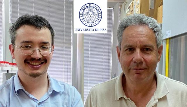 Da sinistra Joachim Langeneck e Claudio Lardicci (Foto Università di Pisa)