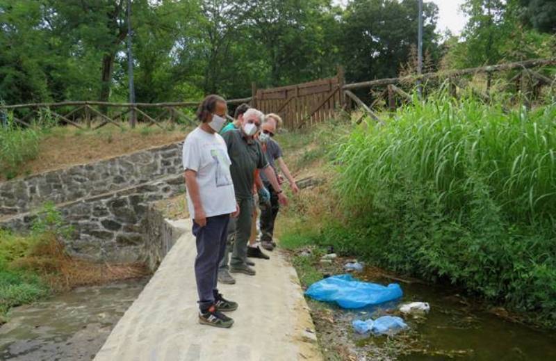 torrente Fermulla-rifiuti