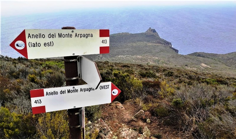 Capraia anello monte Arpagna