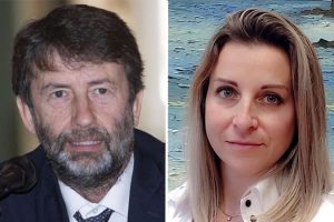 Dario Franceschini e Irene Galletti, capogruppo M5S in Regione Toscana