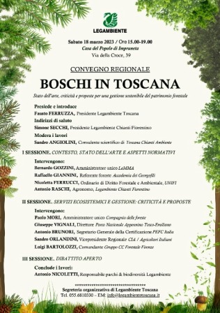Convegno Boschi in Toscana