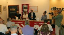 Da sinistra: Sandro Bonacchi, Claudio Guazzini, Andrea Marrucci e Leonardo Maggiori.