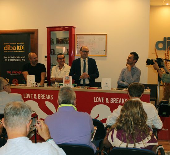 Da sinistra: Sandro Bonacchi, Claudio Guazzini, Andrea Marrucci e Leonardo Maggiori.