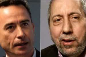 Da sinistra Stefano Ciafani e Livio Giuliani.