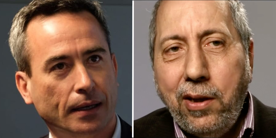 Da sinistra Stefano Ciafani e Livio Giuliani.