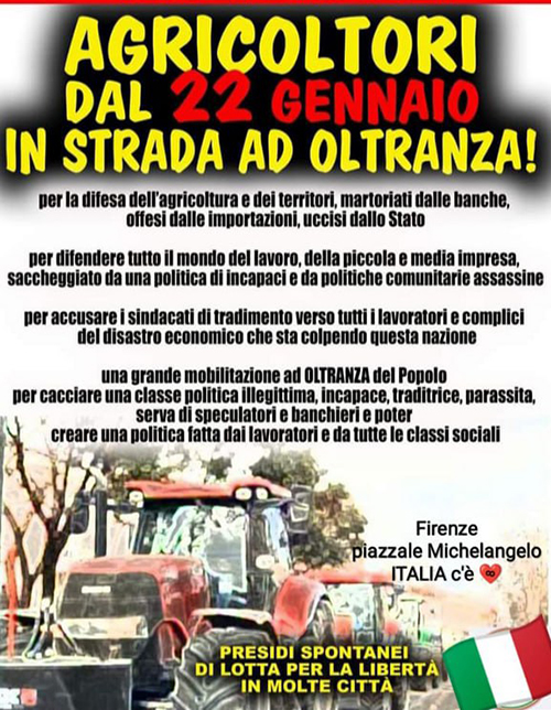 protesta-agricoltori-Firenze-Toscana-ambiente